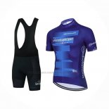 2023 Abbigliamento Ciclismo Giro d'Italia Blu Manica Corta e Salopette (2)